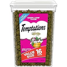 Temptations MixUps Catnip Fever Flavor Crunchy and Soft Cat Treats, 30 oz. Tub