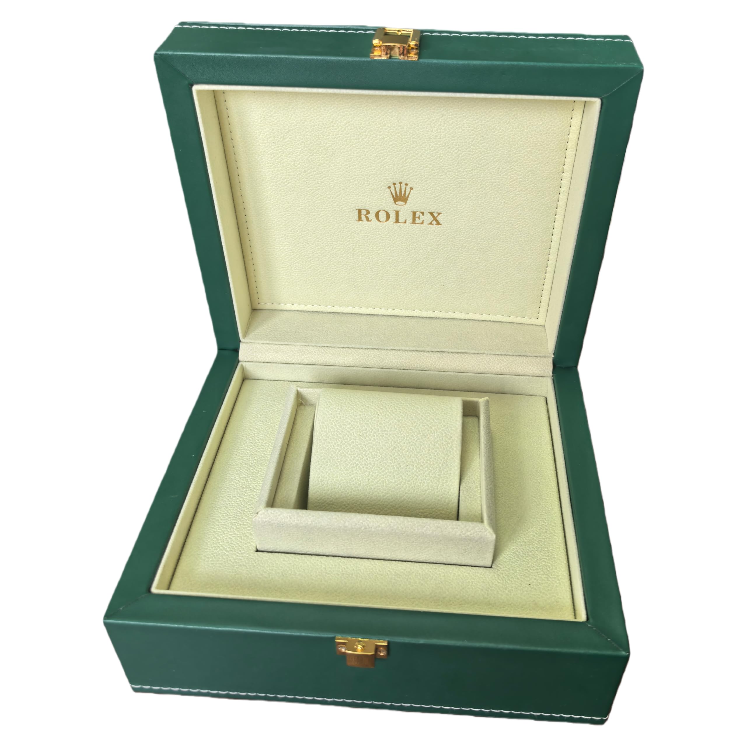 Scatola Espositiva Orologio Verde con Sacchetto Regalo Abbinato E Scatola Esterna Set per Rolex GMT-Master II
