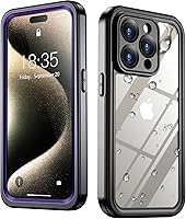 Vista 24 de SPIDERCASE Solo diseñada para iPhone 13 Pro Max, funda delgada para iPhone 13 Pro Max de 6.7 pulgadas, transparente Naranja