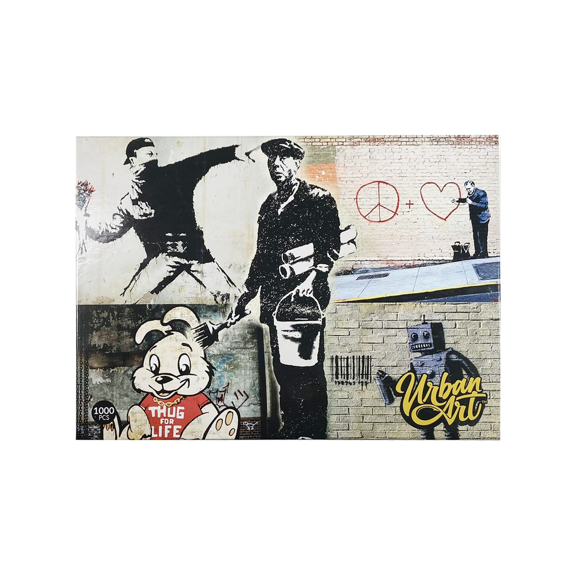 Amazon.com: Banksy: Follow Your Dreams (1000 Piece Jigsaw Puzzle