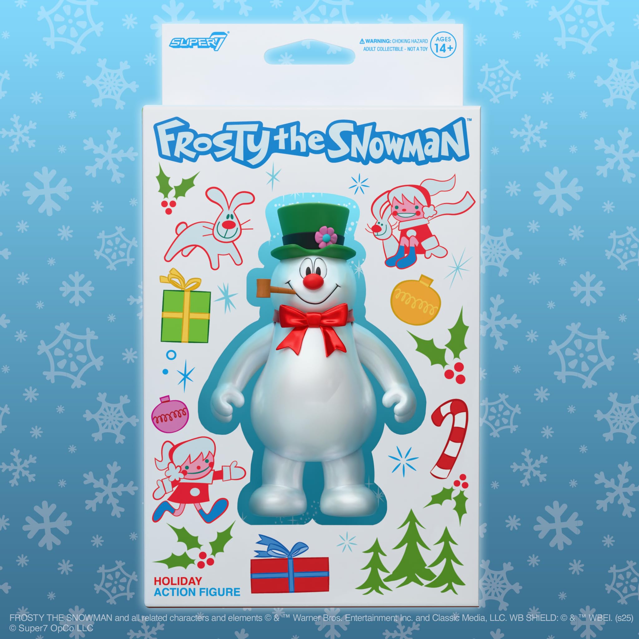 Amazon.com: Super7 Reaction Figure Frosty the Snowman (Candy Box