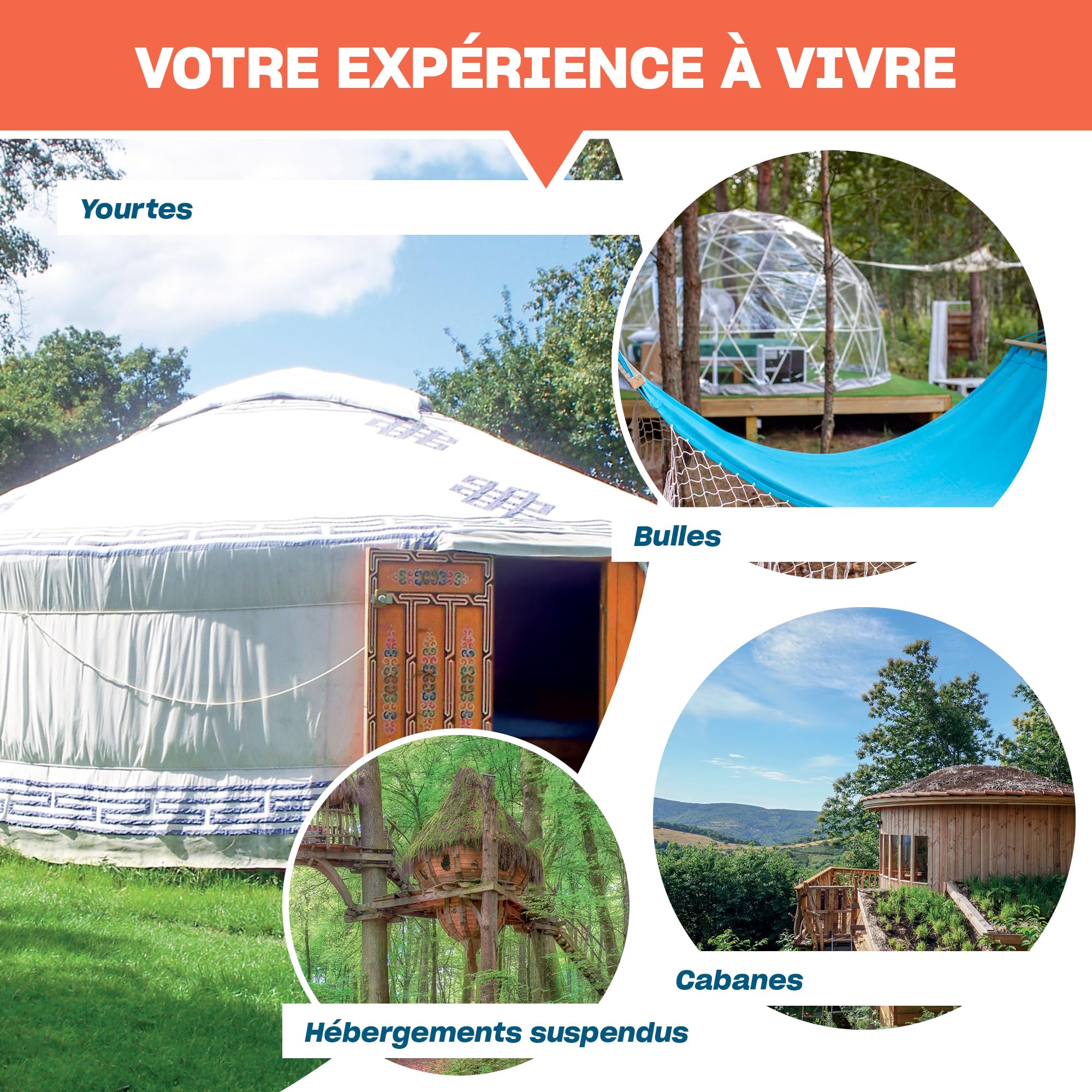 Image secondaire de Coffret Cadeau Séjour Insolite pour 2 Personnes avec Petit-Déjeuner