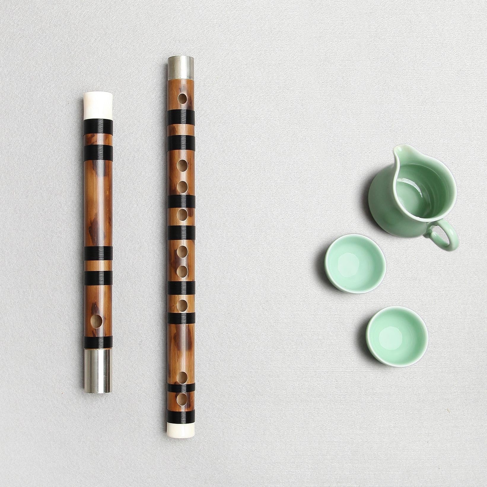 Amazon | 竹笛伝統楽器 フルート ビターバンブー フ​​ルート