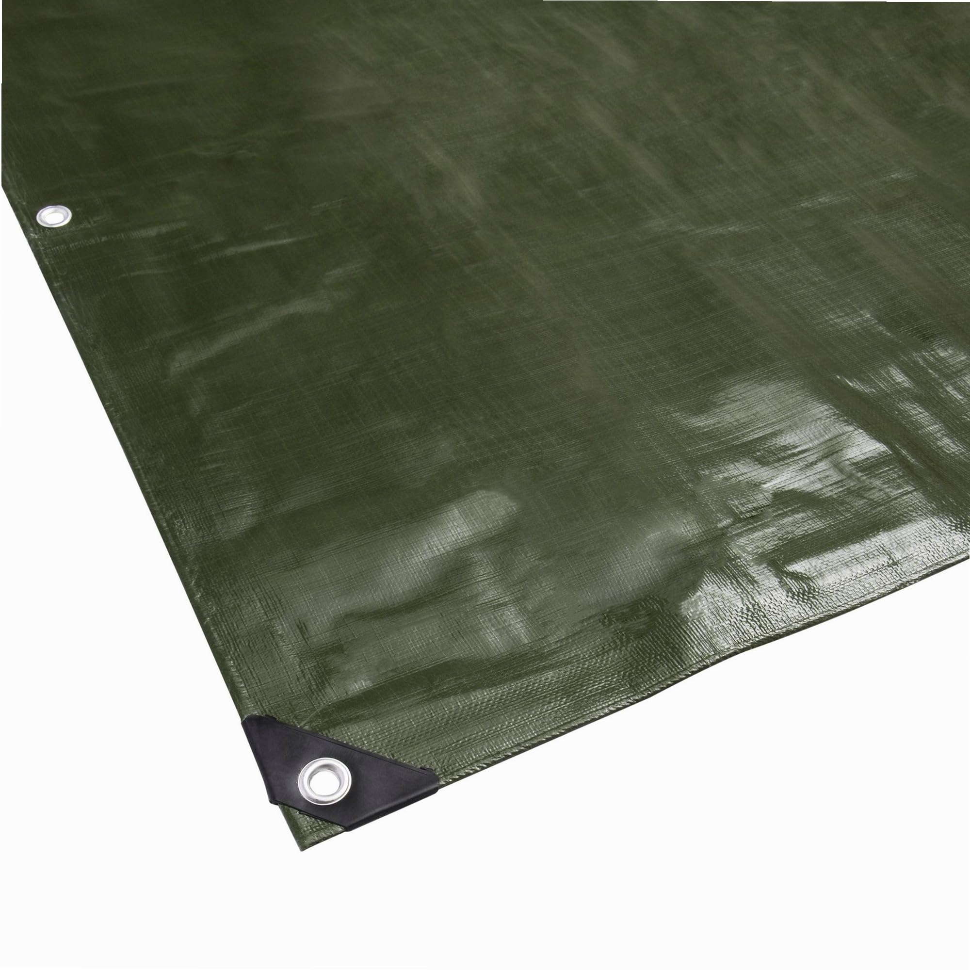 Werkapro Bâche multifonctions noire et verte m2 10668 plandeka ochronna, wodoszczelna, wielofunkcyjna, 4 x 5 m, 240 g/m², dwustronna, zielona i czarna, 4 x 5 m