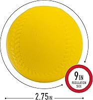 Vista 2 de Franklin Sports Youth Batting Tee - Adjustable Height Plastic Training Tee for Kids + Toddlers - 23" to 33" Inches