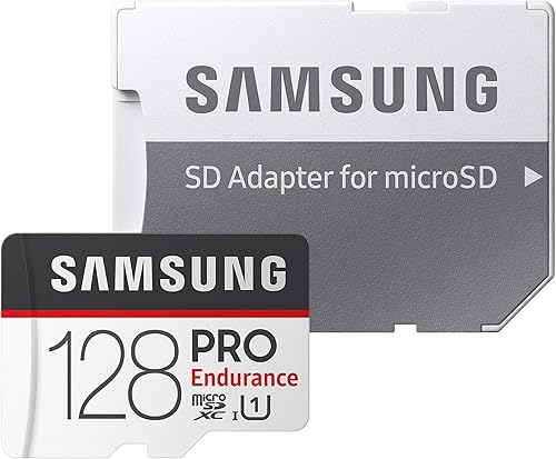 Miniatura 3 de Samsung PRO Endurance - Tarjeta de memoria MicroSDXC con adaptador (MB-MJ128GAAM) (128 GB, 100 MBs (U1)