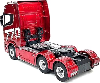【新品】スカニア 770S V8 ヘッド本体＋トレーラーセット 1/18 レッド Amazon.co.jp: Huina 1501 1/18 2.4GHz 19Ch 4x4 RTR Scania（スカニア
