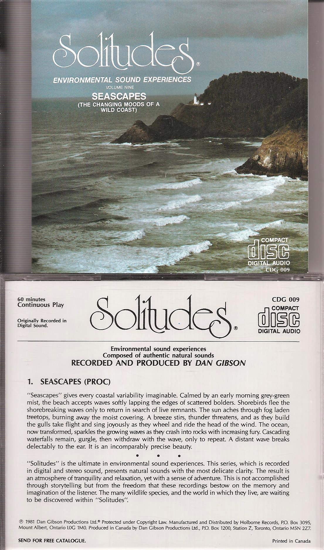 Seascapes (Solitudes Volume 9 ) [Audio CD]