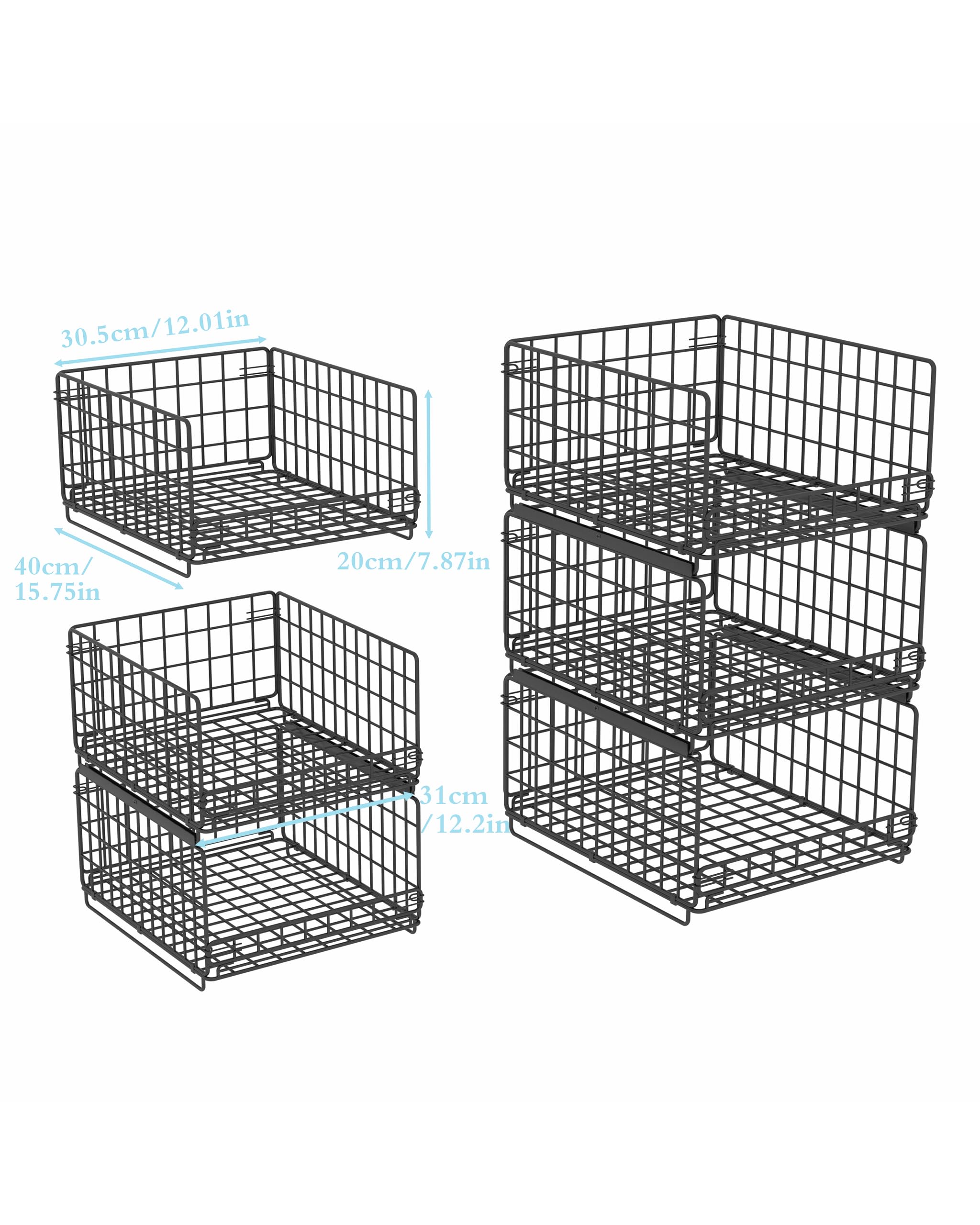 UMDONX Organisateur Coulissant à 3 Pièces - Organiseurs de Tiroirs Rangement - Vetement Dressing Boîte de Rangement pour Armoire-Noir
