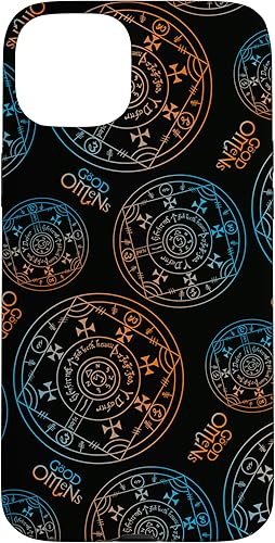 Vista 19 de iPhone 11 Pro Max Good Omens - Funda de la Rueda de la fortuna