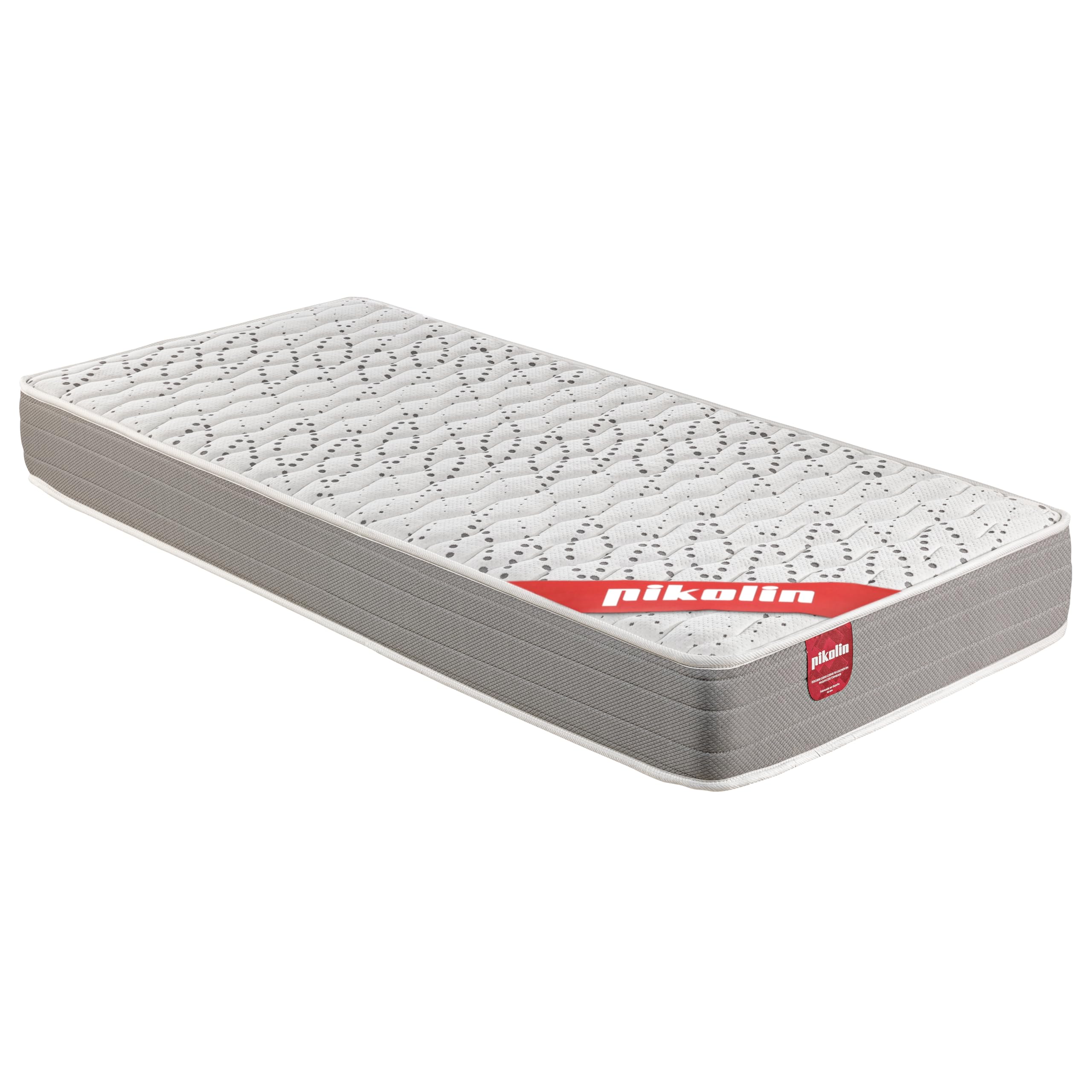 PIKOLIN Colchón Viscoelástico Espuma HR | 90x190 | Firmeza Media | Reversible | Altura 22 cm | SIGEO