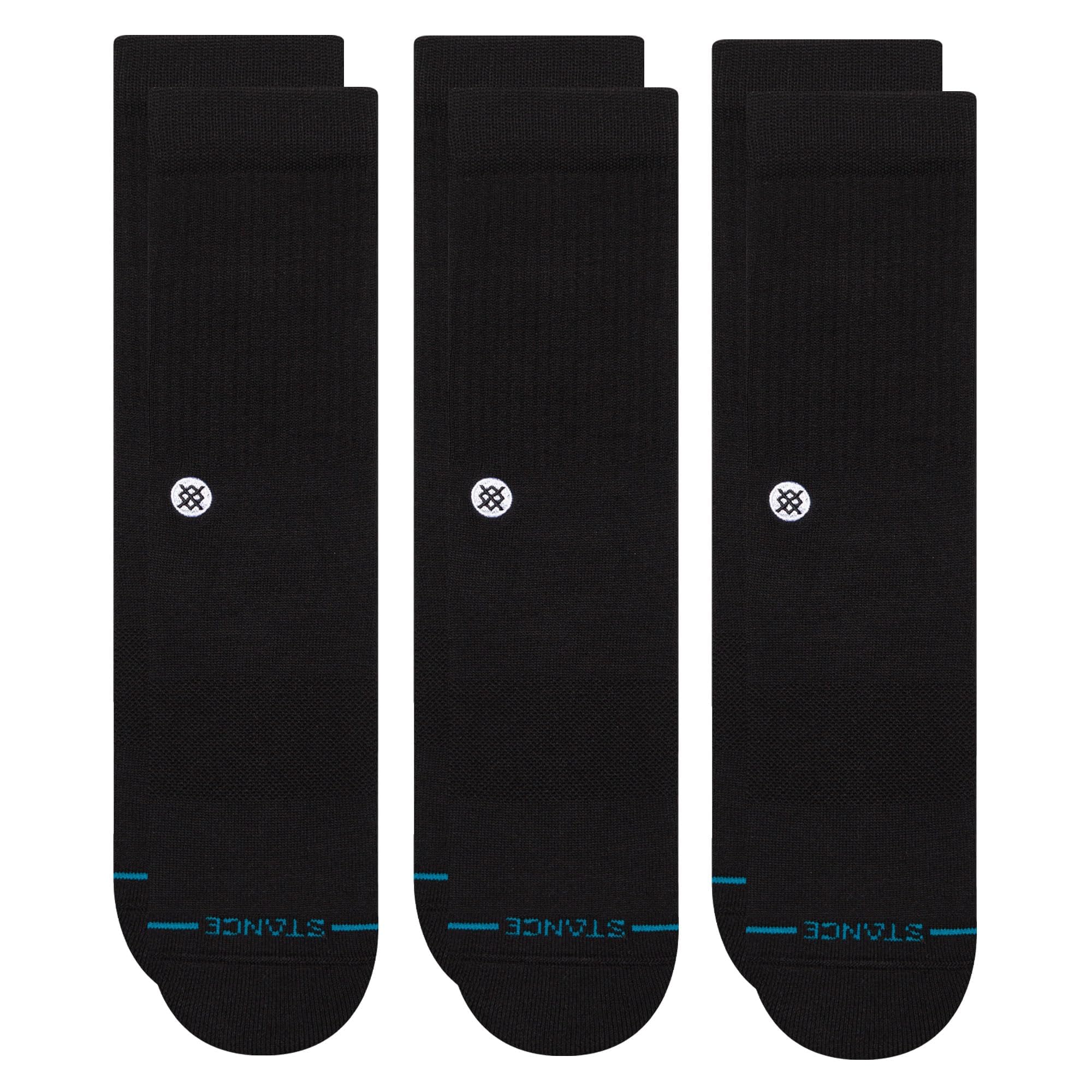 Stance Icon Classic Casual Crew Socks 3-Pack