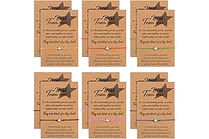 A Galaxy of Connections: 12 Star Friendship Bracelets with Wishes