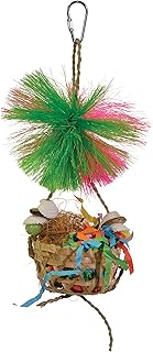 Prevue Pet Products Prevue Pet Products Tropical Teasers Up & Away Bird Toy 62511, Multi, 8.5 x 3.5"