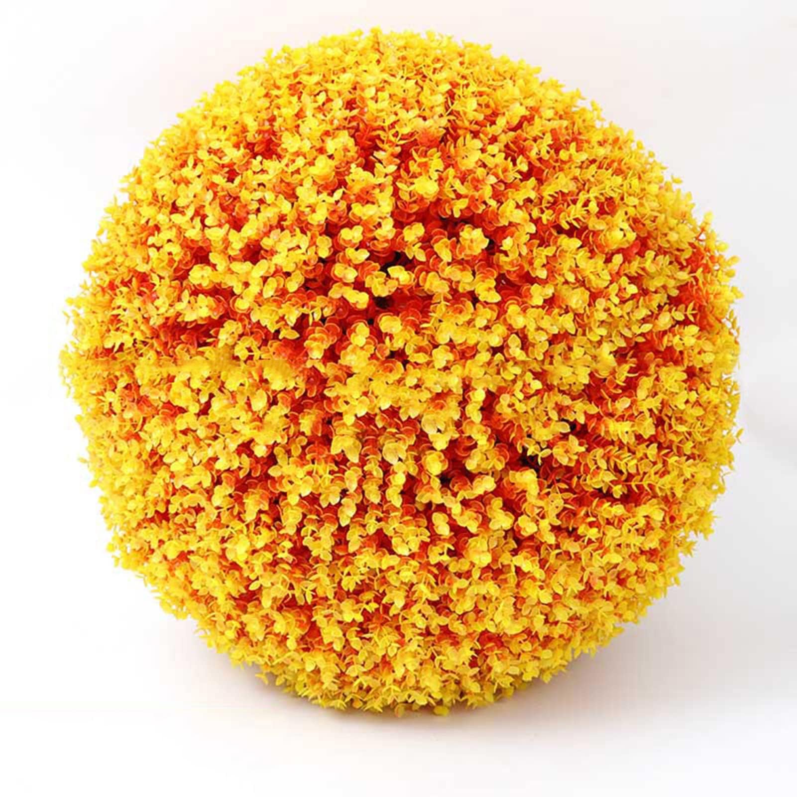 Boules de buis en plastique de couleur au design haut de gamme