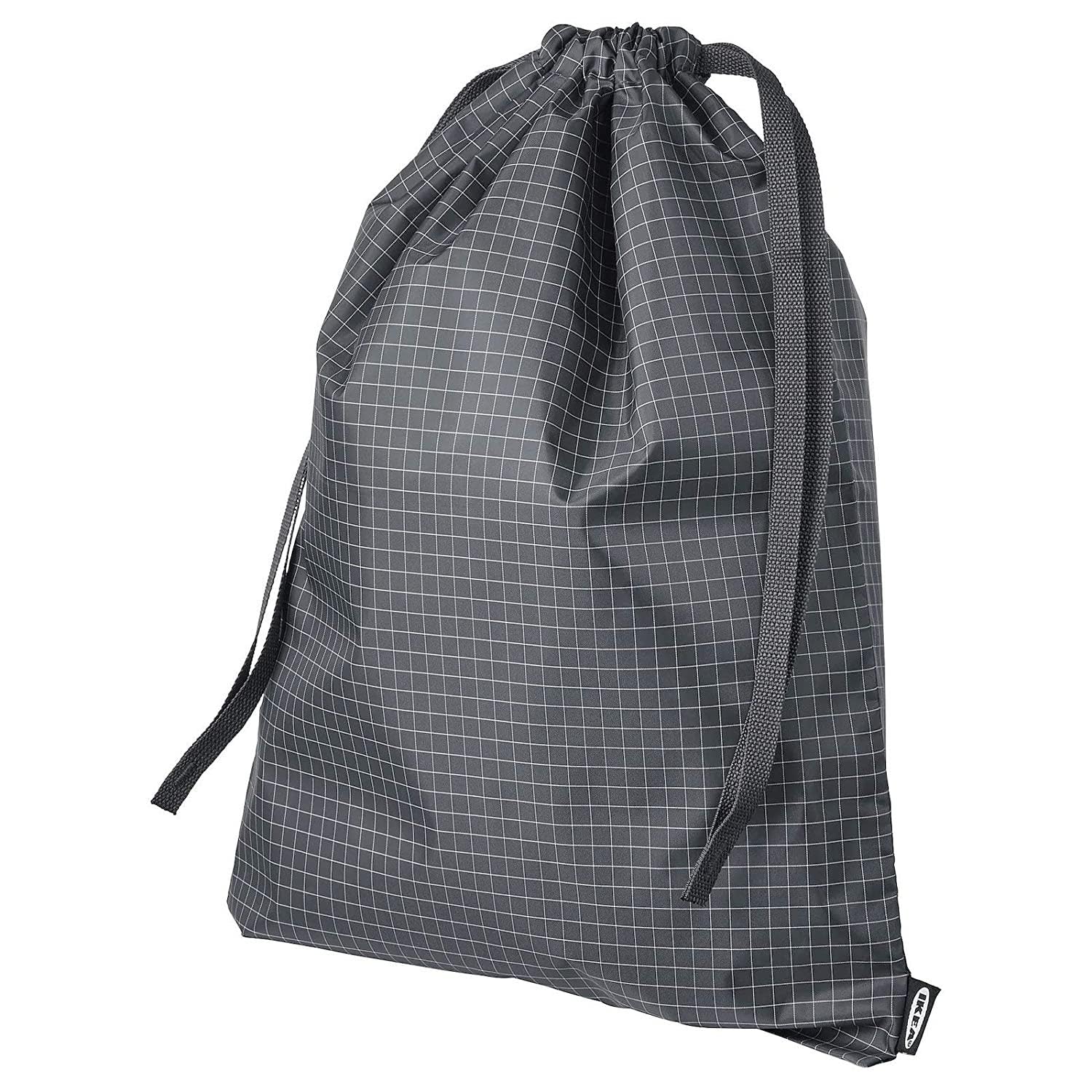 IKEA RENSAR Bag, Travel Kit Organiser, Check Pattern/Black, 40 x 30 cm-image-39