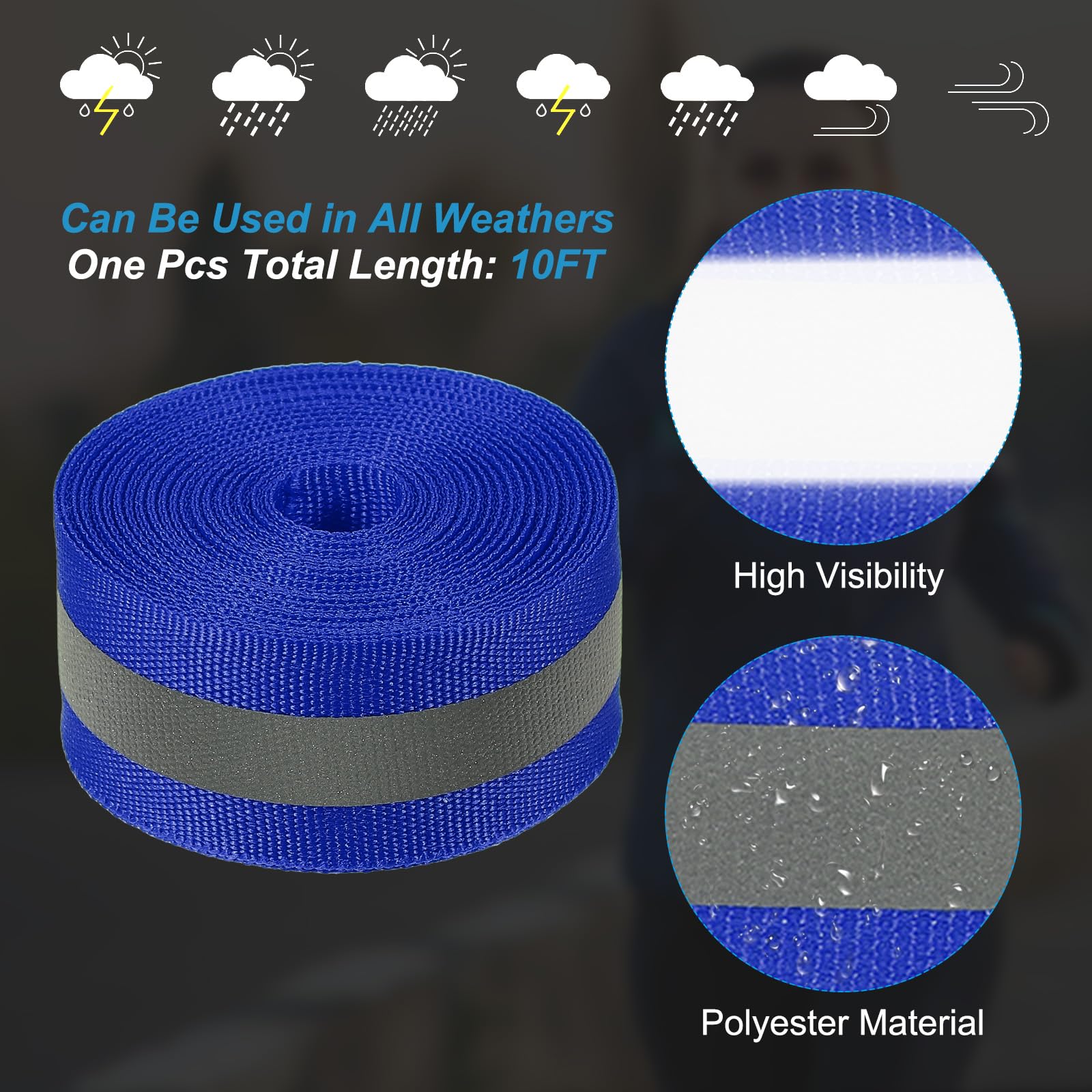 PATIKIL Reflective Tape Strip - Image 3