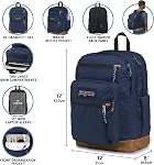 JanSport Cool Student Backpack - School, Travel, or Work Bookbag with 15-Inch Laptop Pack