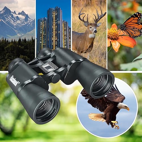 Miniatura 6 de Bushnell Pacifica - Prismáticos Porro prisma de alta potencia, 0.787 x 1.969 in, color negro