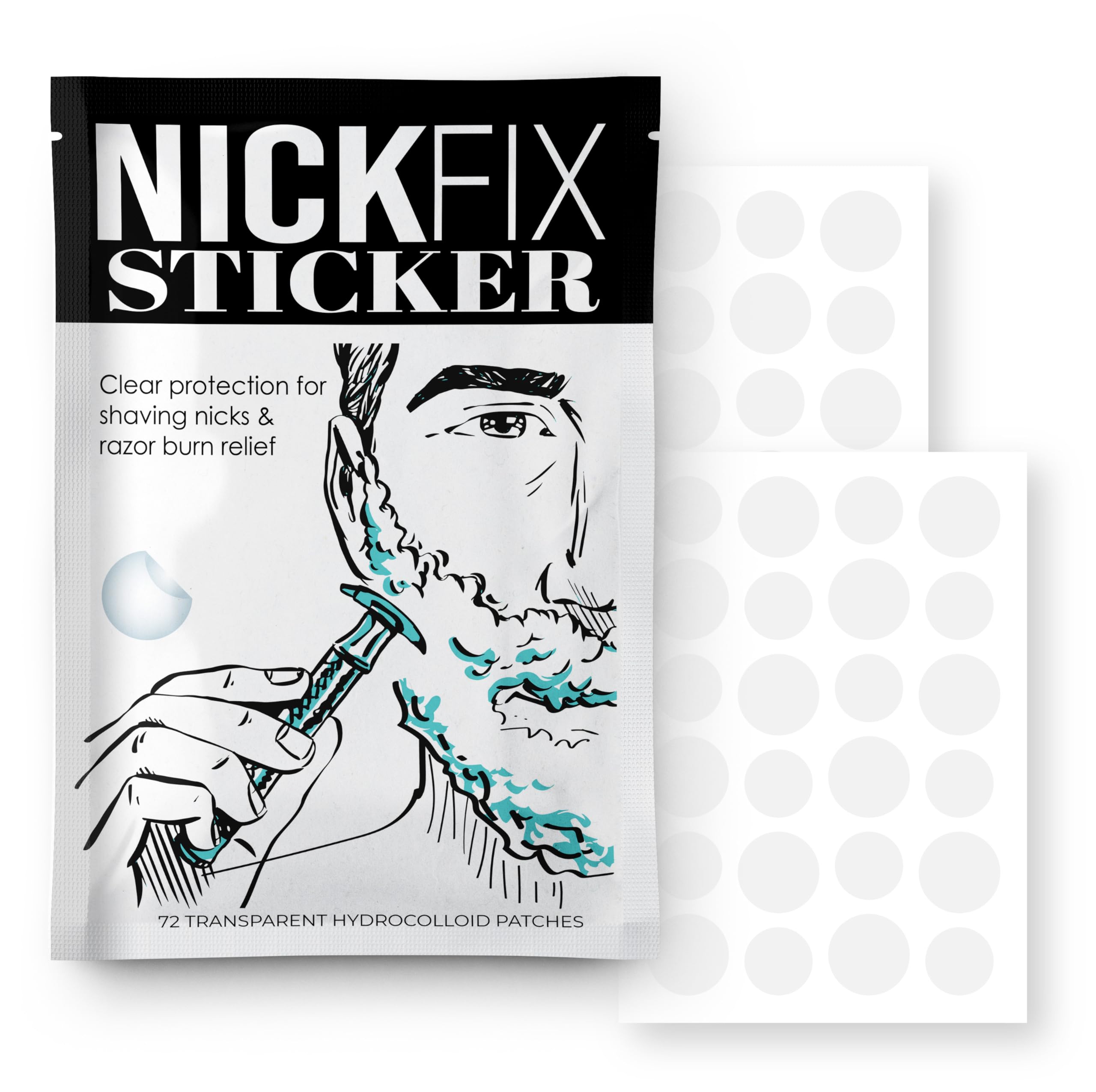 NICK FIX Shaving Patch Gifts for Men, Stocking Stuffer & Christmas Gift