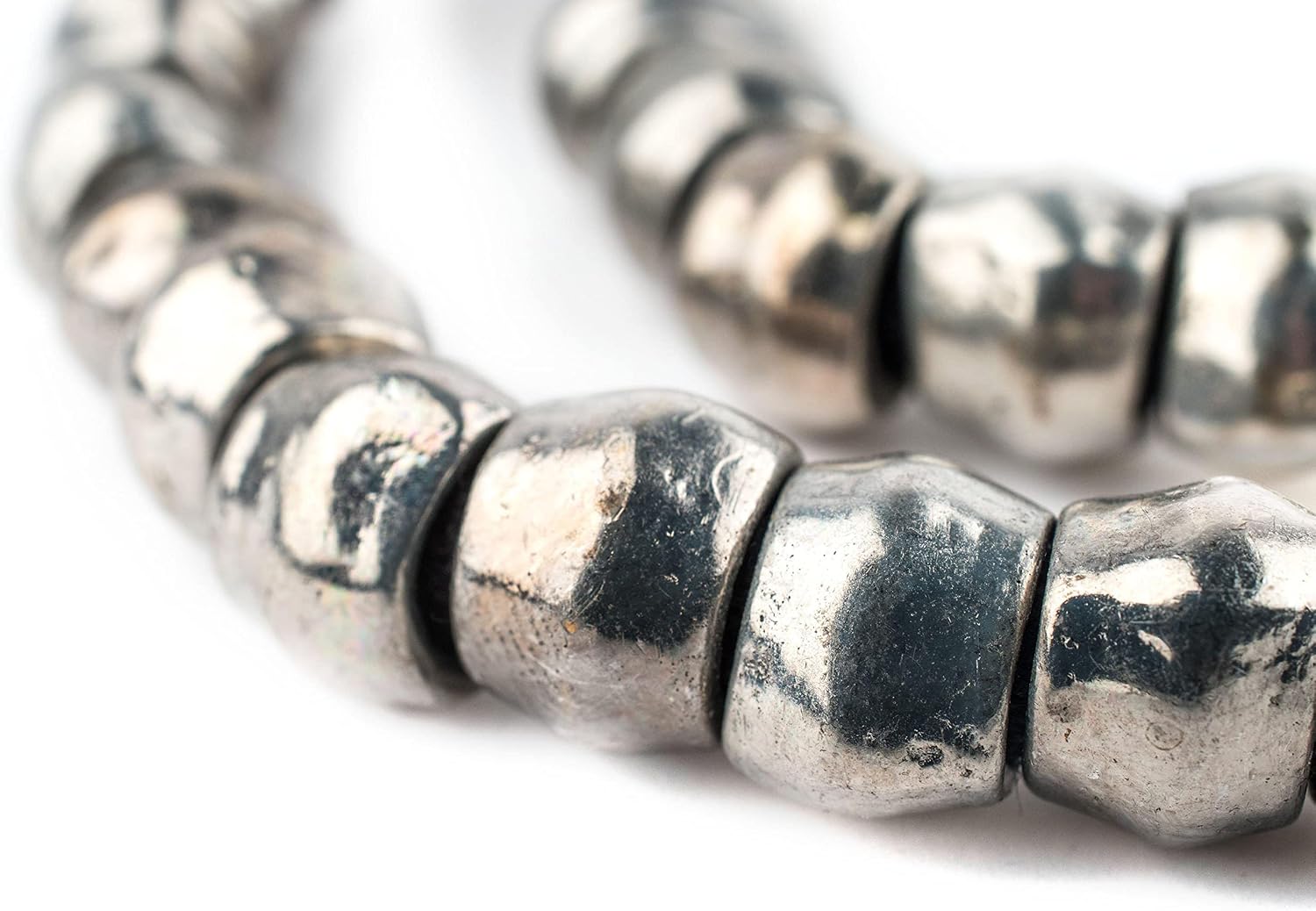 The Bead Chest Copper Mursi Ring Beads (8mm)