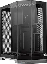 Gabinete Gamer Redragon Edge Preto Sem Fans CA-608B