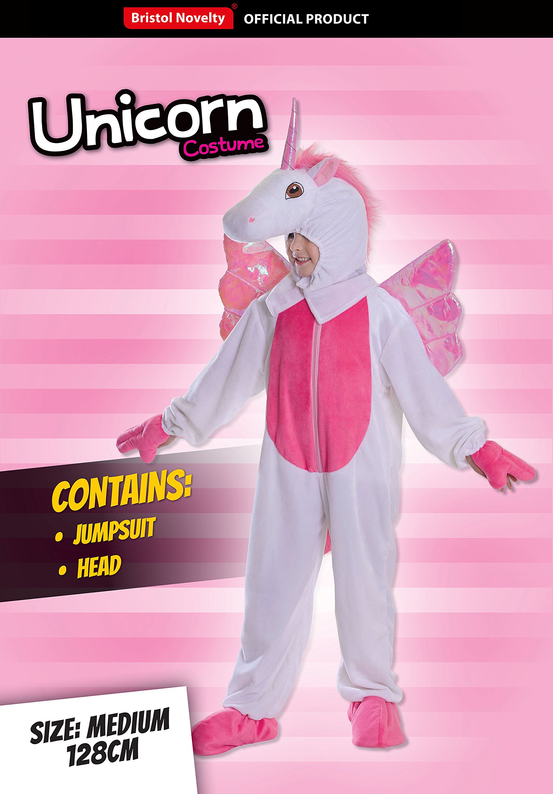 Girls Mythical Pink Unicorn Pegasus Animal Fairy Tale World Book Day Week  Carnival Fun Fancy Dress Costume Outfit Accessory : Amazon.com.au: Toys &  Games