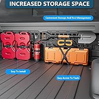 Vista 10 de Side Bed Molle Panel Compatible with 15-25 Ford F-150 Truck Molle Panel 5.5FT Molle Panel System Replacement for 2015-2025 Ford F150 5.5FT Side Bed