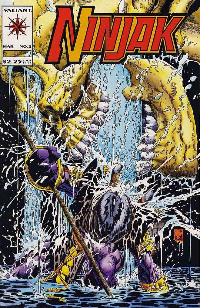 Amazon.com: Ninjak #2 Valiant | Comic Book Joe Quesada
