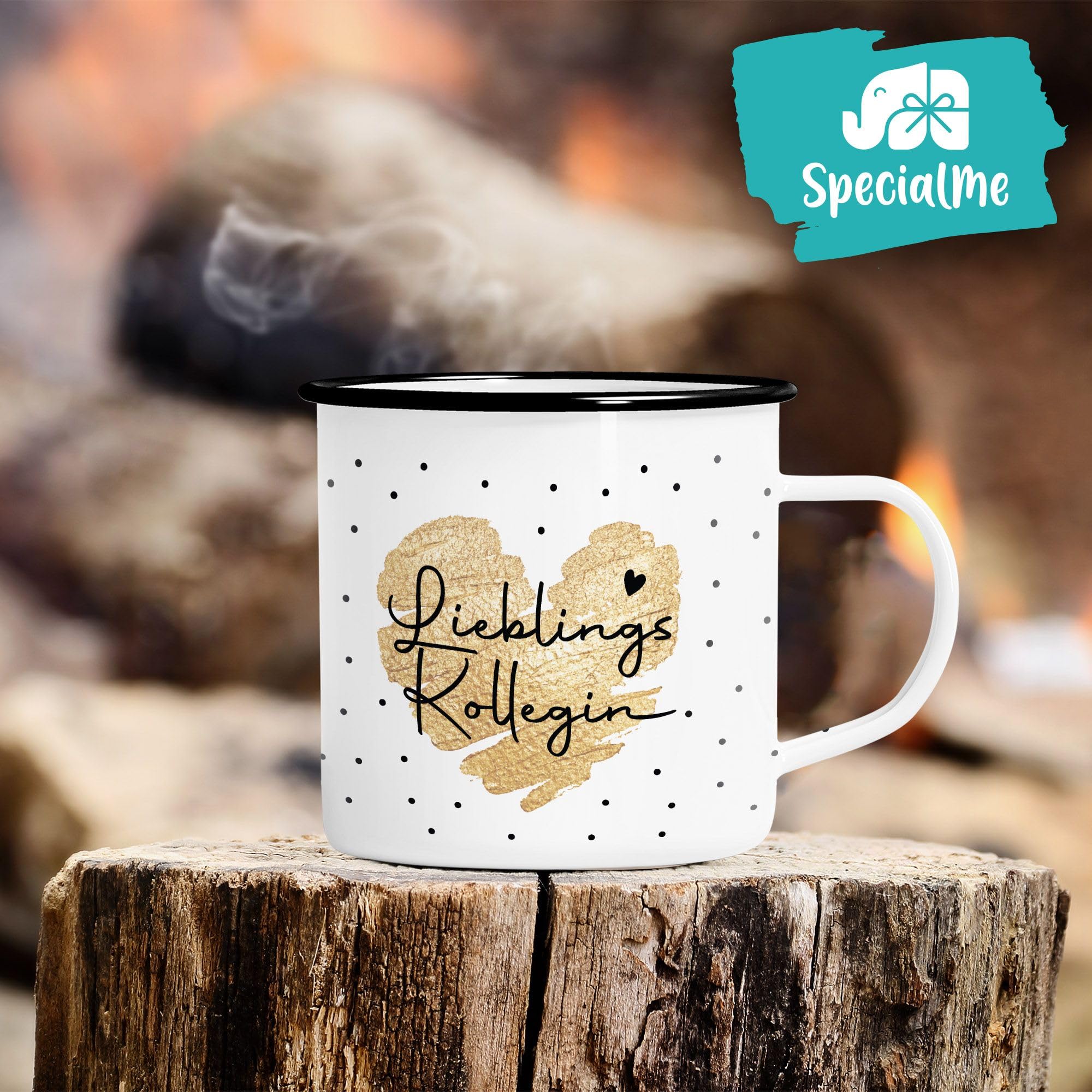 Kaffeetasse „Alltagsheld“ Mit Herz – Weiß, Keramik, 325 Ml, Spülmaschinengeeignet, Dankesgeschenk