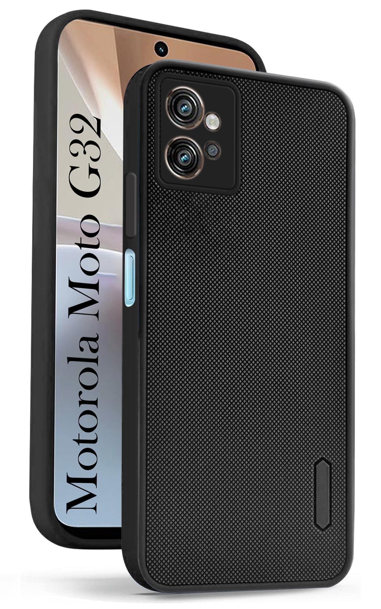 Jkobi Back Cover Case for Motorola Moto G32 (Textured Grip Design | Camera Protection | Slim and Light Weight | Soft Touch and Feel | Black) (B0D11B27LT) Amazon Price History, Amazon Price Tracker
