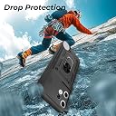 A rtistque Armor Bumper Back Case Cover for Nothing CMF Phone 2 Pro 5G | Stylish Ring Holder & Inbuilt Stand | Sliding Camera Cover | TPU Protective Design | Nothing CMF 2 Pro Back Cover - Black gallery image