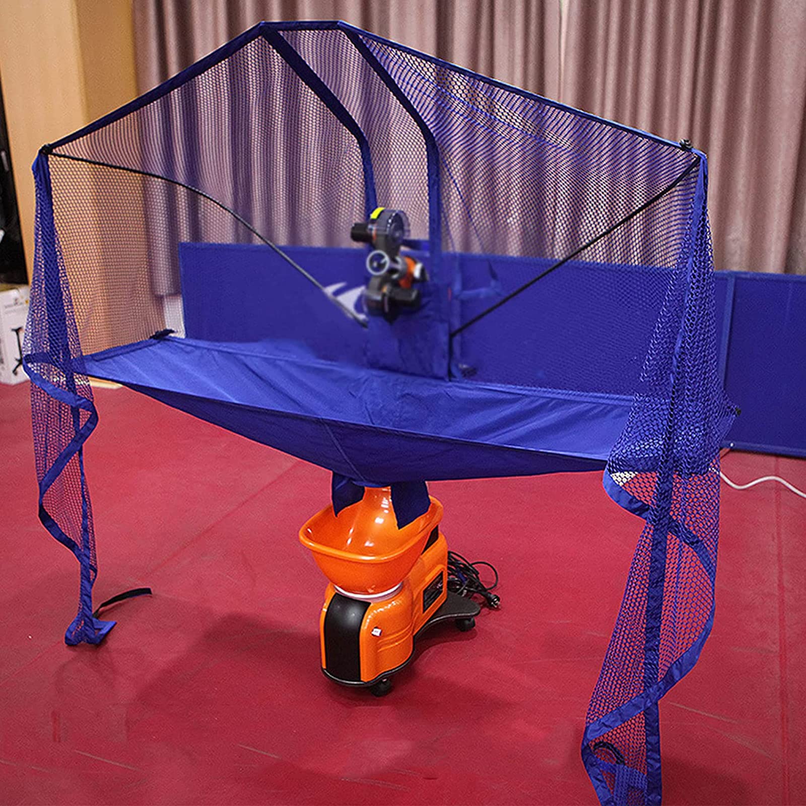 Macchina automatica per palline da ping pong con modalità di servizio continuo e funzione di memoria, ideale per la pratica dei principianti