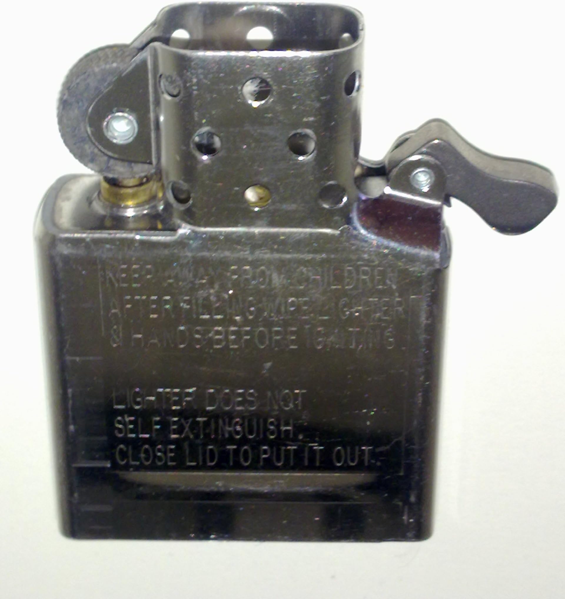 Zippo Replacement Part Insert, Chrome, Petrol Amazon.co.uk Home