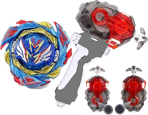 Miniatura 1 de Bay Blades para 8-12 B-184 Juego de lanzador para juegos B-187 Starter Savior Valkyrie.Sh-7 Bey Battling Tops Burst Left Right Launcher Grip Play