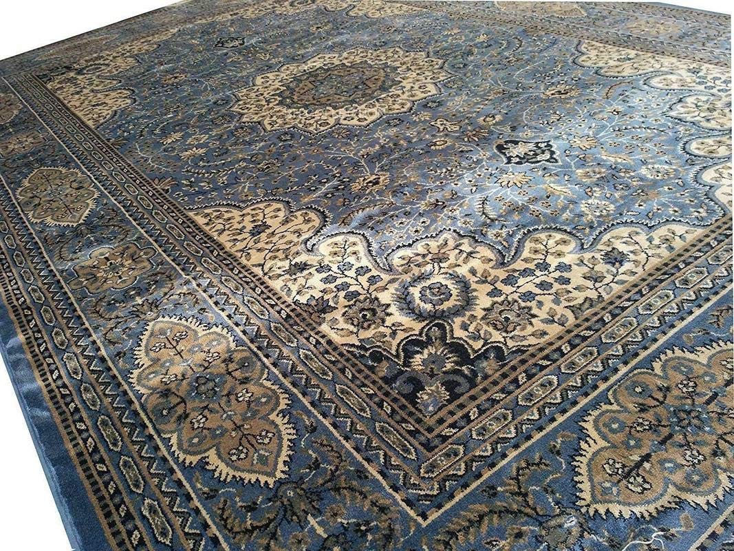 Regal Carpet Kashmiri Silk Carpet for Living Room 9 X 12 Feet (270x360 cm) Grey Multi (B08NZBSYSR) Amazon Price History, Amazon Price Tracker