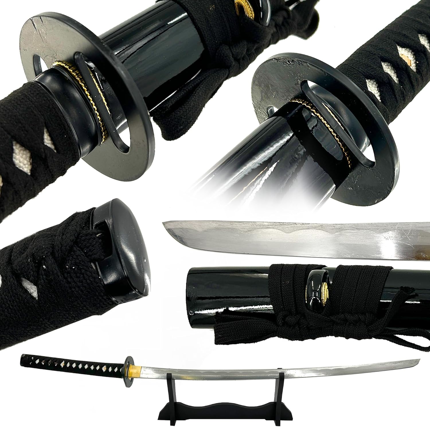 MedievalDepot Reverse Blade Rurouni Kenshin Katana - Overall 40" - 1060 High Carbon Steel - Razor Sharp Blade - Collectible & Display
