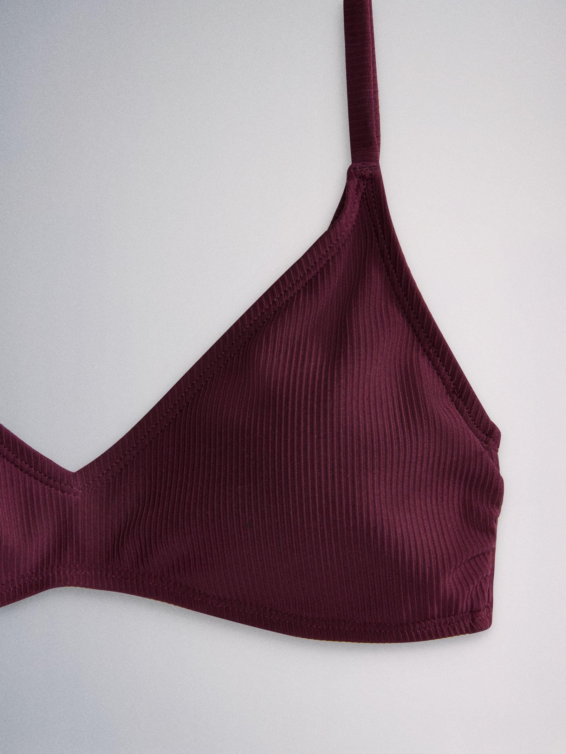 THE SET Donne Confezione da 3 Top Bikini a Triangolo Sagomato | Adulto, Triangle, Mid Rise, Pull On, Lavabile in lavatrice