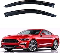 Vista 235 de KPY Moldura deflectora de viento con protección contra la lluvia compatible con GMC Terrain 2018-2023, 4 unidades, para ventana lateral, autoadhesiva