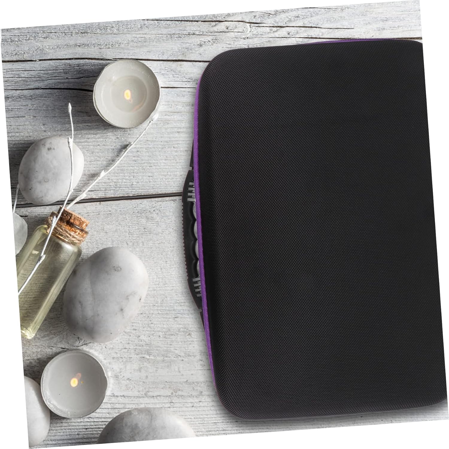 Essential Oil Storage Organizer Bag for Bottles Portable Essential Oil Carrying Case Soft Dividers for Travel and Display from Sunlight and Damage