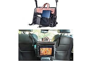 Neccessity Seat Caddy: Keep Your Car Tidy with Our Mesh Handbag Holder