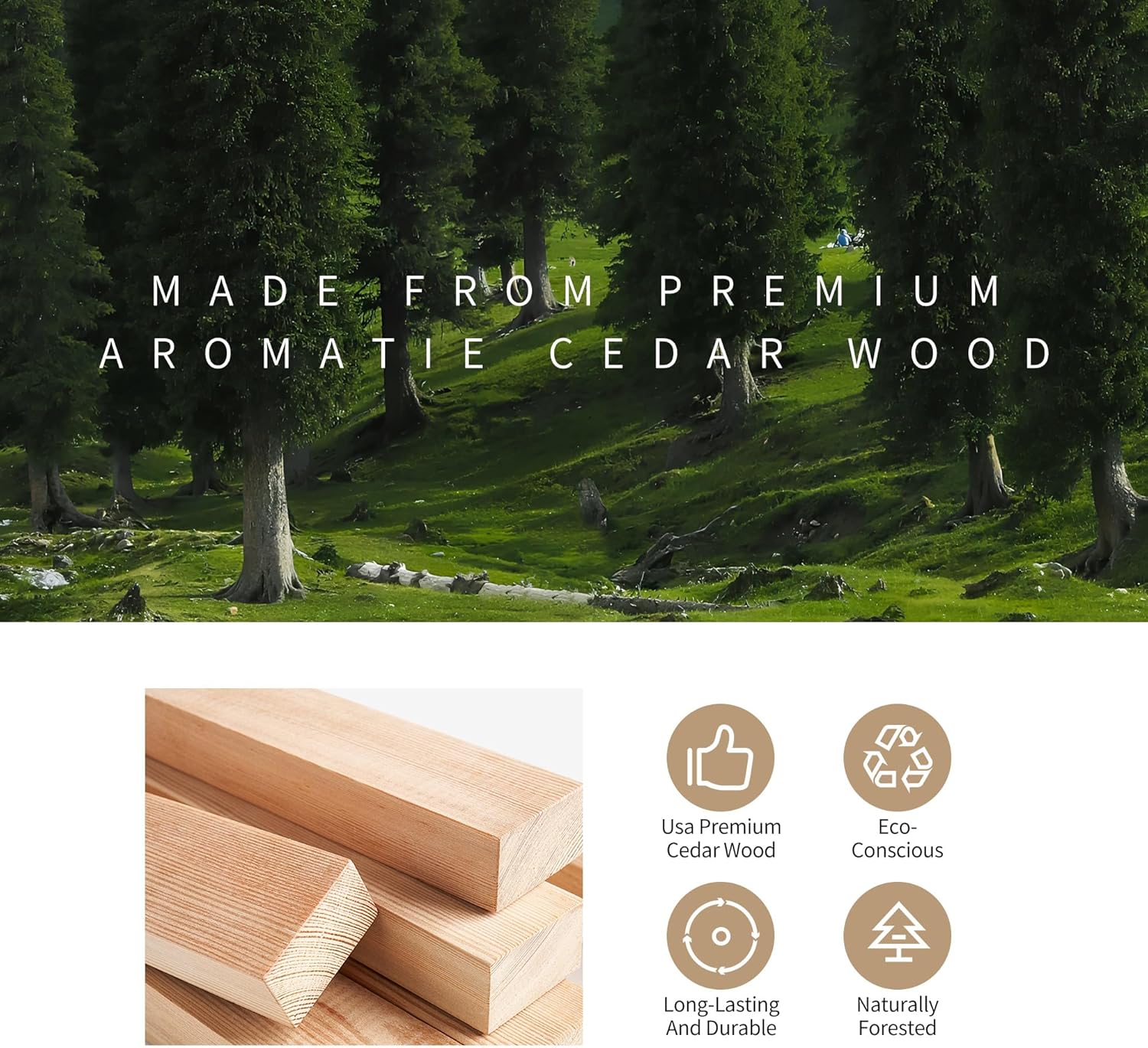 Cedar Boot Tree for Tall & Cowboy Boots, Adjustable Boot Stretcher Calf, 100% Natural Cedar, Reduce Creases Sagging