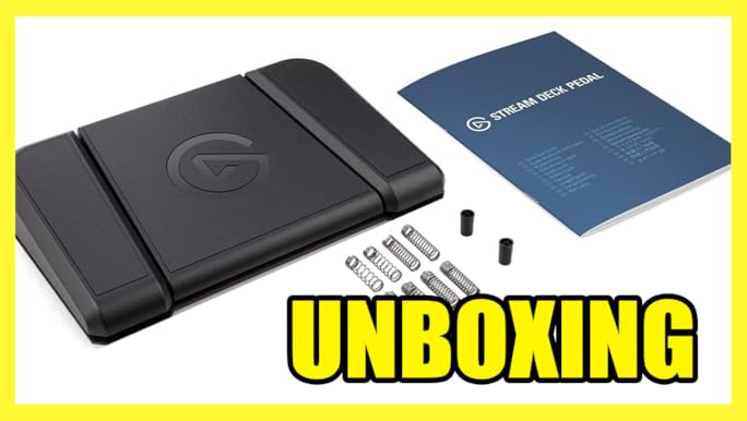 その他 STREAM DECKER PEDAL Amazon.com: Elgato Stream Deck Pedal – Hands-Free Studio