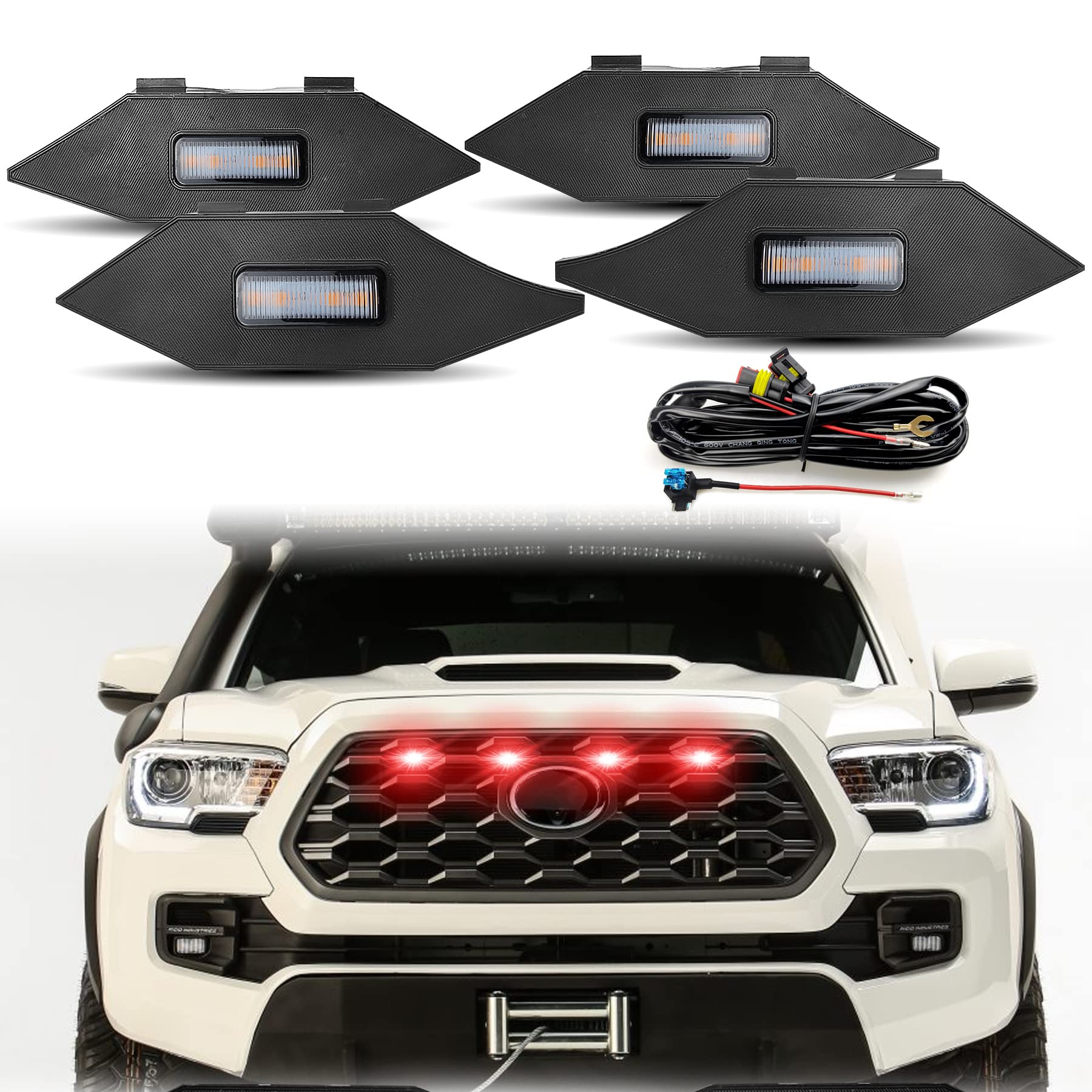 Buy EMIHO LED Grille Lights with Fuse for 2020 2021 TRD Off Road