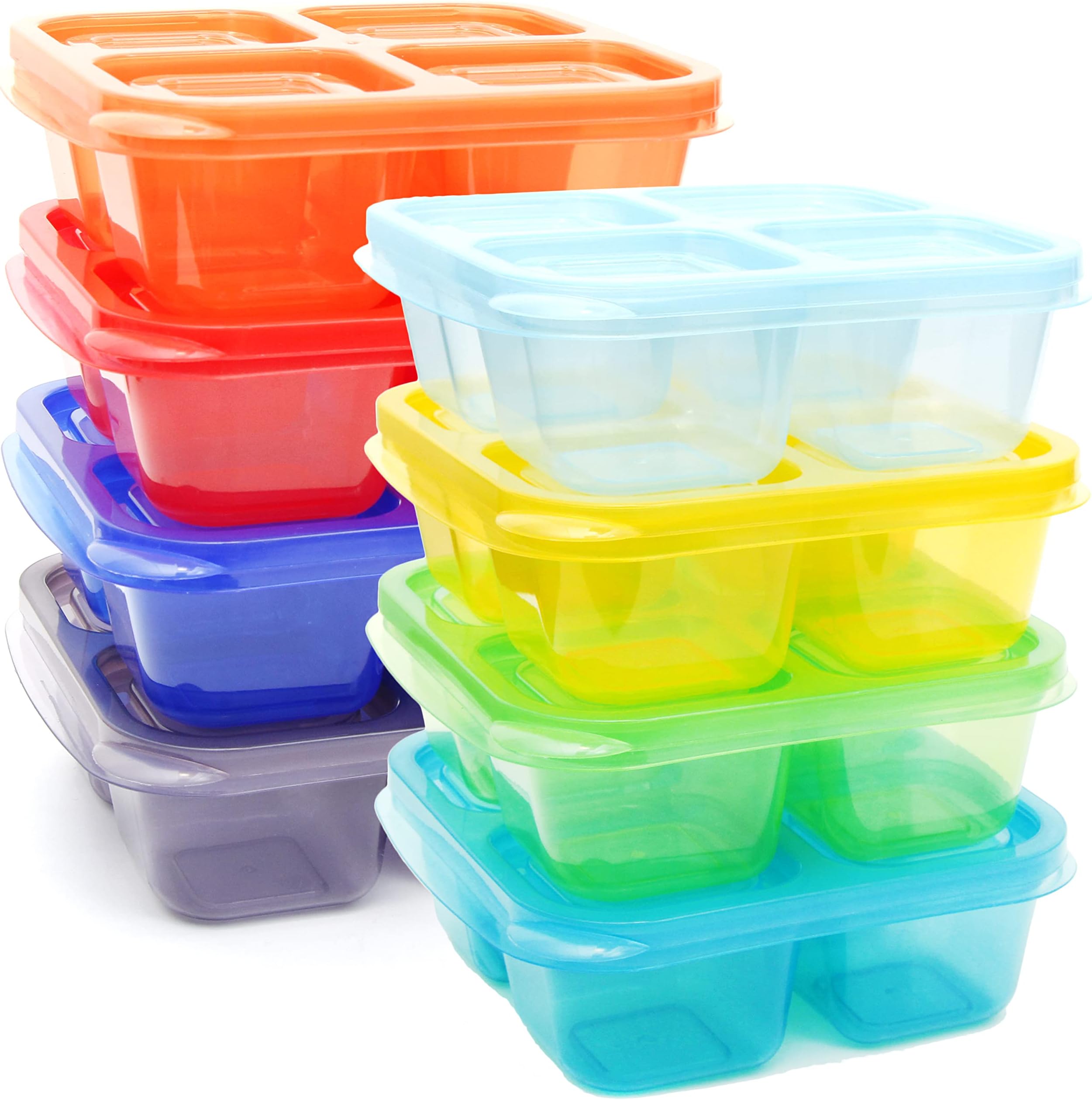 4-Compartment Snack Box