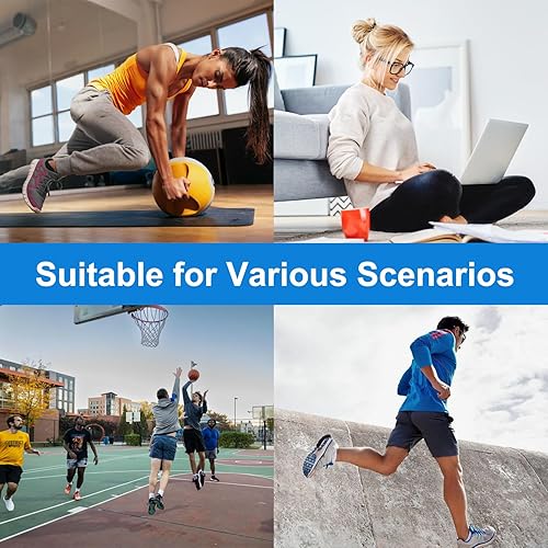 Miniatura 4 de Paquetes de hielo de gel reutilizables (paquete de 4)  Paquete frío caliente para lesiones, alivio del dolor, migrañas, compresa fría de gel para