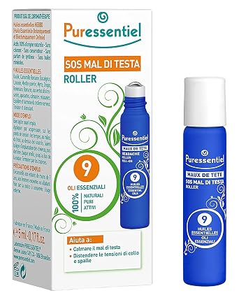 Headache Roller by Puressentiel for Unisex - 0.17 oz Rollon