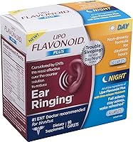 Vista 2 de Lipo Flavonoid Day & Night Combo Kit, Tinnitus Relief for Ringing Ears, Lipo Flavonoid Plus & Lipo Flavonoid Night with Melatonin & Vitamin C, 90