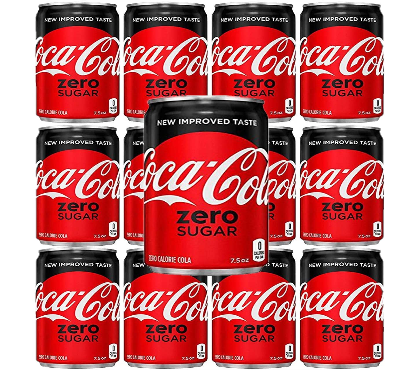 Buy Coke Zero Sugar, CocaCola Zero Sugar, Mini (7.5oz), Pack of 10
