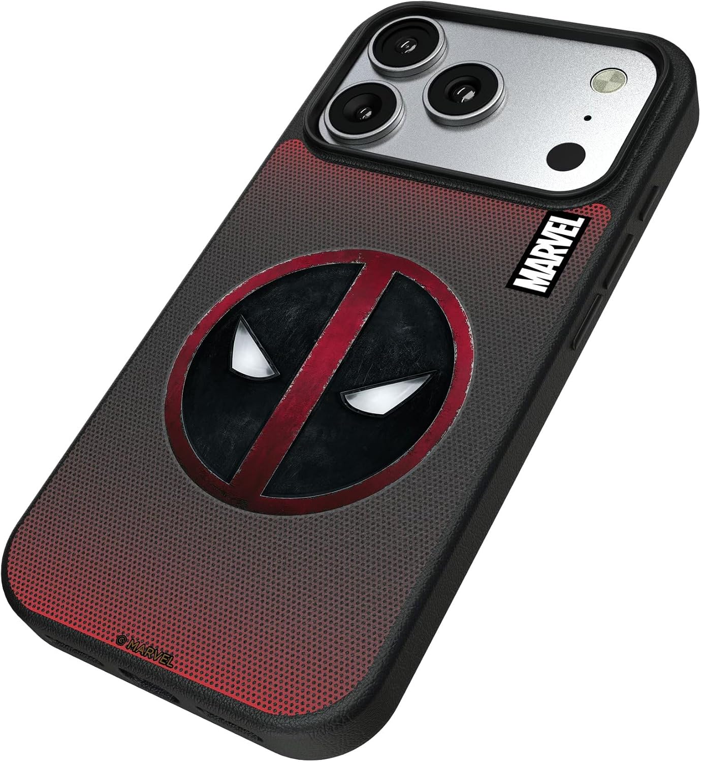Keyscaper Marvel Deadpool Grid MagSafe Compatible Case for iPhone 17 Pro